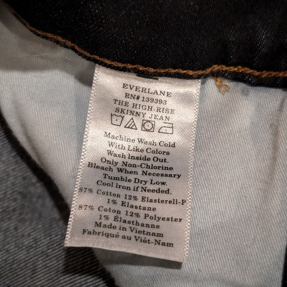 Everlane The High Rise Skinny Jeans - Picture 7 of 7